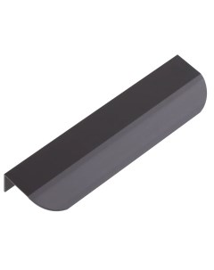 Ручка накладная мебельная 128 мм цвет черный Nobrand