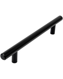 Ручка рейлинг 128мм матовый чёрный Кerron