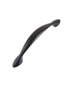 Ручка скоба мебельная 96 мм цвет черный Nobrand