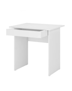 Письменный стол Милан с ящиком 76 5x74 5 см ЛДСП цвет белый Nobrand