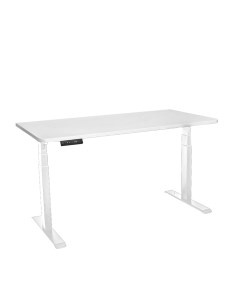 Письменный стол с электрорегулировкой высоты 34332 Белый 160x80 см подстолье 2A3 Luxalto