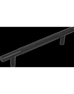 Ручка рейлинг мебельная Axel 128 мм цвет черный 2 шт Inspire