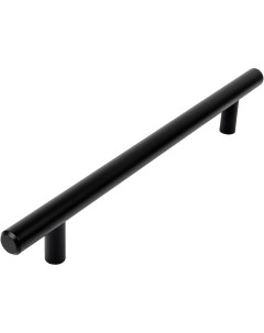 Ручка рейлинг 160мм матовый чёрный Кerron
