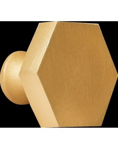Ручка кнопка мебельная 6101 30x100 мм цвет матовое золото Edson
