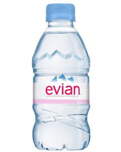 Вода минеральная природная негазированная столовая 0 33 л Evian