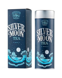 Чай листовой зеленый Silver Moon в тубах 100 г Twg