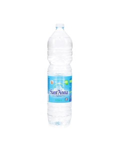 Вода минеральная питьевая негазированная 1 5 л Sant'anna