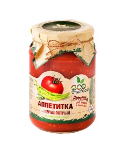Перец Armenia острый в томатном соусе 750 г Ecofood