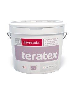 Штукатурка декоративная Teratex TX001 акриловая белая 15 кг Bayramix