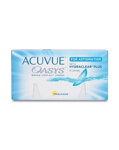 Контактные линзы OASYS with Hydraclear Plus for Astigmatism 6шт 8 50 0 75 180 Acuvue
