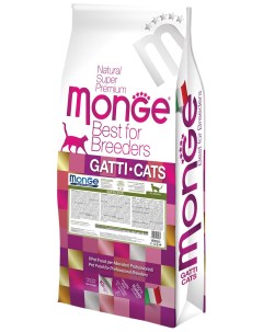 Сухой корм для кошек с чувствительным пищеварением Cat Sensitive с курицей 10 кг Monge