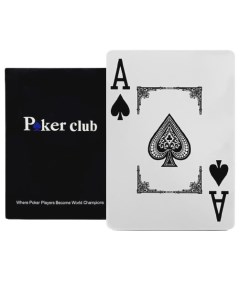 Настольная игра Poker Club Покерные карты Poker Club 54 шт синий Nobrand