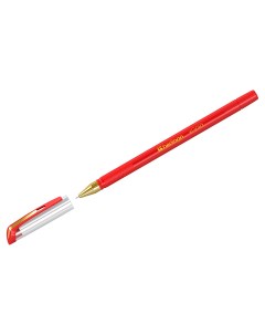 Ручка шариковая BERLINGO xGold красная 0 7мм арт 255132 12 шт Nobrand
