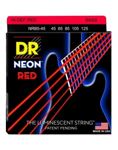 Струны для 5 ти струнной бас гитары NRB5 45 Dr string