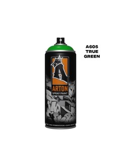 Аэрозольная краска A605 Green 520 мл зеленая Arton