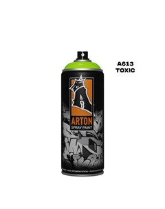 Аэрозольная краска A613 Toxic 520 мл зеленая Arton
