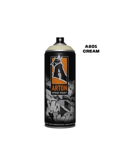 Аэрозольная краска A801 Cream 520 мл бежевая Arton