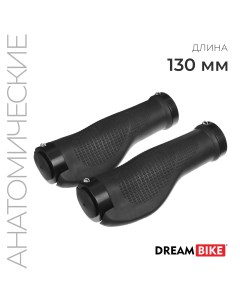 Грипсы 130 мм lock on цвет черный Dream bike