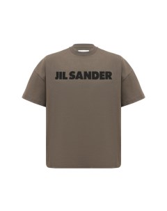Хлопковая футболка Jil sander
