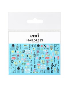 Слайдер дизайн Naildress 100 Шрифты Emi