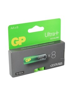 Батарейка Ultra Plus Alkaline 15AUPA21 2CRB8 1 5V 8шт size AA щелочная Gp