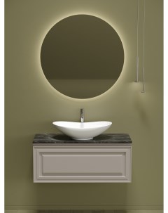 Мебель для ванной Very 100 подвесная столешница black sky Doha Soft с отверстием под смеситель Sancos