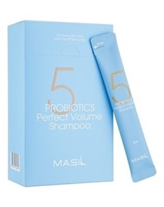Шампунь для объема волос с пробиотиками 5 Probiotics Perfect Volume Shampoo Шампунь 20 8мл Masil
