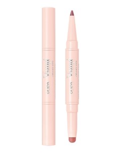 Помада карандаш для губ 2 в 1 Vamp Creamy Duo 006 Насыщенный розовый Pupa milano