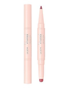 Помада карандаш для губ 2 в 1 Vamp Creamy Duo 008 Винтажный розовый Pupa milano