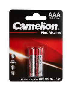 Батарейка алкалиновая Camelion Plus Alkaline LR03 BP2 AAA 2 шт Без бренда