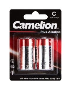 Батарейка алкалиновая Camelion Plus Alkaline LR14 BP2 2 шт Без бренда