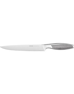 Нож кухонный Vera 724311 разделочный для нарезки ломтиками 200мм заточка прямая стальной серебристый Nadoba