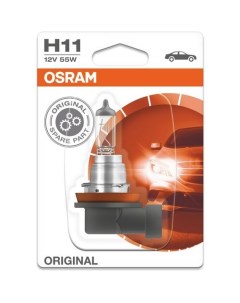 Лампа автомобильная галогенная 64211 01B H11 12В 55Вт 1шт Osram