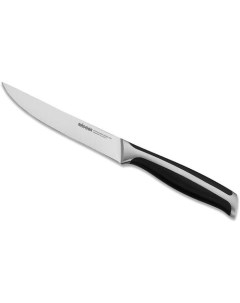 Нож кухонный Ursa 722613 универсальный 14мм заточка прямая стальной черный серебристый Nadoba