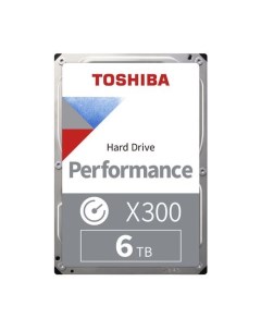 Жесткий диск X300 HDWR460UZSVA 6ТБ HDD SATA III 3 5 Toshiba