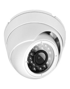 Камера видеонаблюдения аналоговая HAD 2032P 1080p 3 6 мм белый Ginzzu
