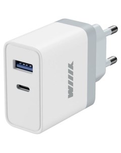 Сетевое зарядное устройство UNN 4 2 01 QC USB C USB A 3A белый Wiiix