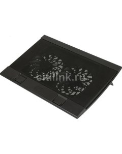 Подставка для ноутбука WIND PAL FS 17 382х262х24 мм 2хUSB вентиляторы 2 х 140 мм 793г черный Deepcool