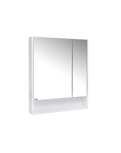 Зеркальный шкаф для ванной Мальта 80 Белый Viant