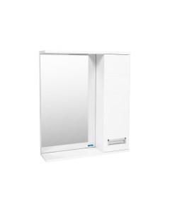 Зеркальный шкаф для ванной Вена 60 Белый Viant