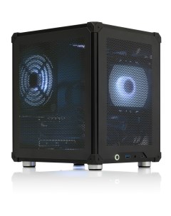 Системный блок Cube Core i3 GT 730 2GB 8 ГБ SSD 512 ГБ черный Зебра