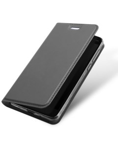 Чехол книжка для Nokia 7 1 DU DU боковой серый X-case