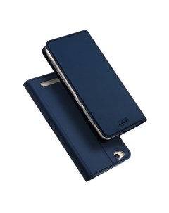 Чехол книжка для Xiaomi Redmi 5A DU DU боковой синий X-case