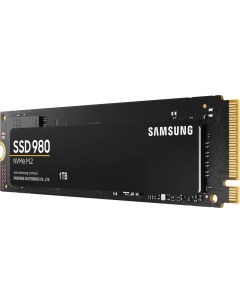 Твердотельный накопитель 1 ТБ SSD 980 NVMe M 2 2280 R3500Mb s W3000Mb s MZ V8V1T0 Samsung