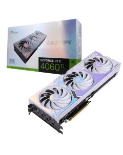 Видеокарта iGame GeForce RTX 4060 Ti Ultra W OC 8GB V Colorful