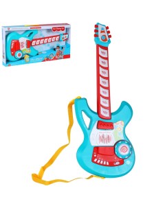 Музыкальная развивающая игрушка Гитара голубой JB0209672 Smart baby