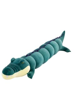 Мягкая игрушка Длинный Крокодил темно зеленый 120 см La-laland