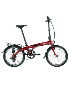 Велосипед Vybe D7 складной 20 дюймов ABA071 красный Dahon