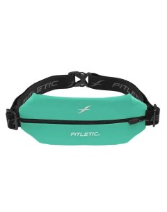 Беговая сумка на пояс Mini Sport Belt зеленый Бискай черная молния Fitletic
