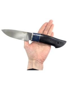 Нож Бизон Х12МФ стабилизированная карельская береза граб Mp